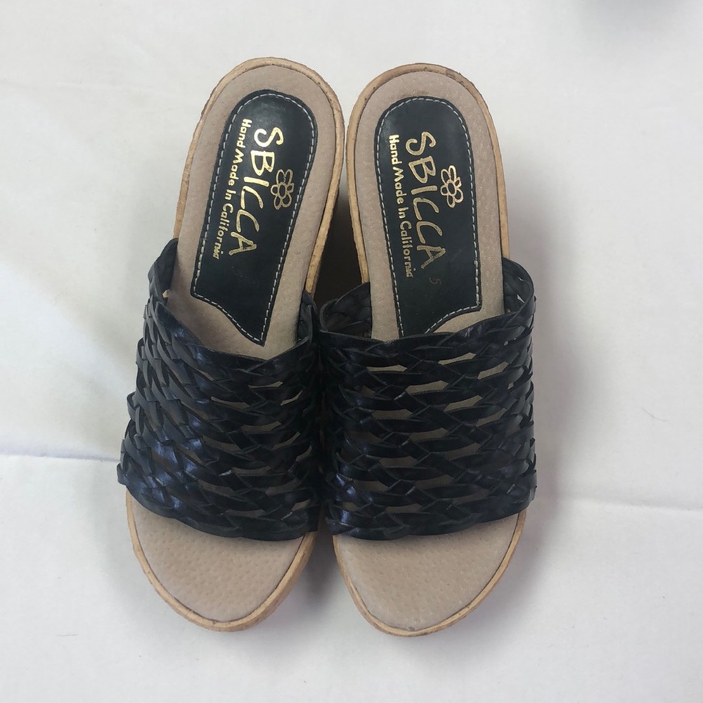 Black Sbicca Wedges
